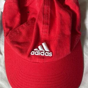 Adidas Bold Red Baseball Cap